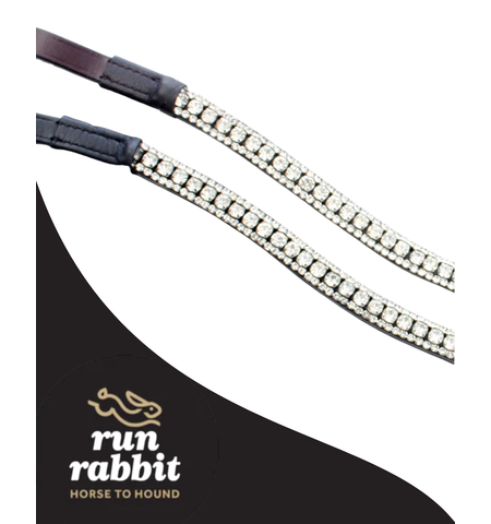 RUN RABBIT DIAMANTE BROWBAND