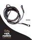 RUN RABBIT LACED REINS