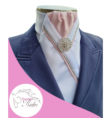 EQUINE RIDER RACHEL PINK & WHITE STOCK 