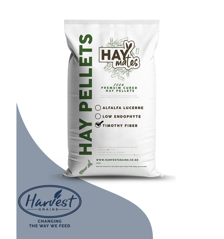 HARVEST GRAINS TIMOTHY FIBER HAY PELLETS 