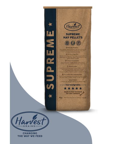 HARVEST GRAINS SUPREME HAY PELLETS 