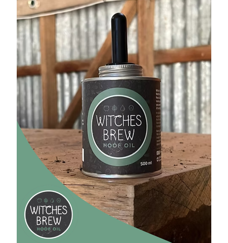 WITCHES BREW HOOF OIL 500ML TRAVEL CONTAINER