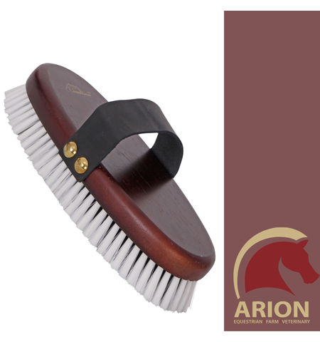 CAVALLINO BODY BRUSH - WOOD BACK
