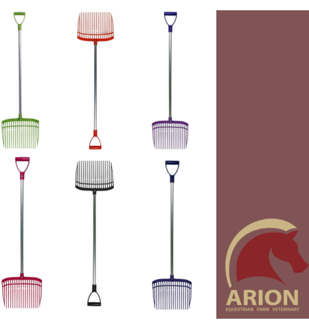 ULTRA DURABLE SHAVING & MUCK FORK WITH HANDLE 